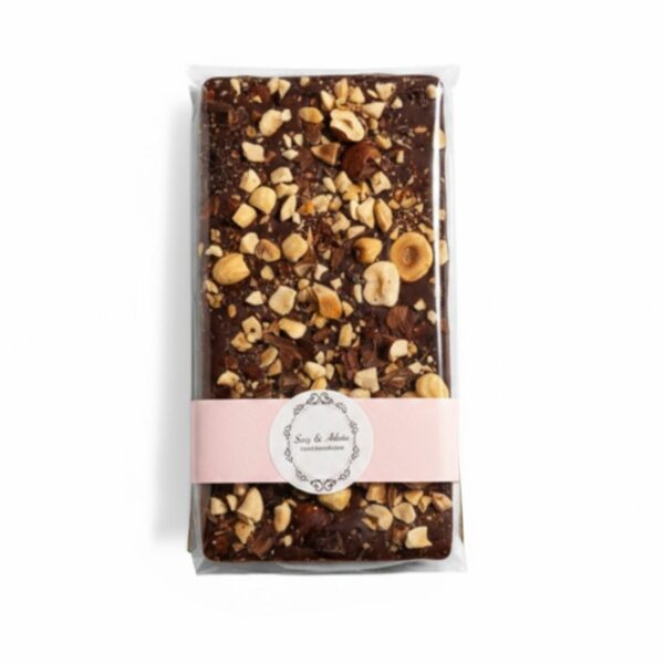 Tablette chocolat noir & noisettes