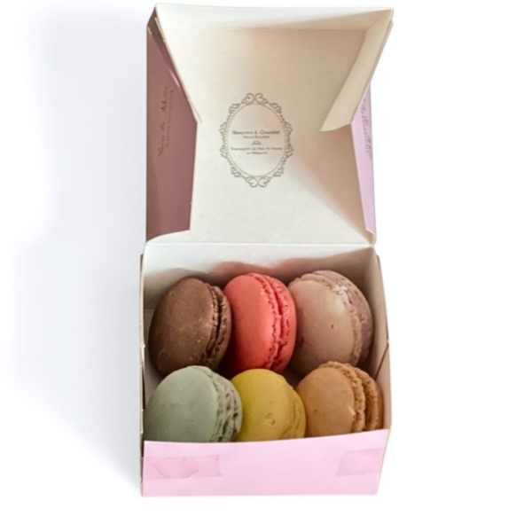 Coffret 6 macarons